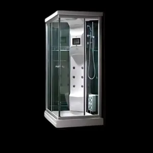 AuraVapor Steam Shower Room WG-U681 with touch screen control and Bluetooth music function
