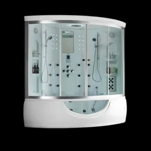 ThermoMist Steam Shower Room VVWG-U6811 with acupuncture massage jets and Bluetooth function