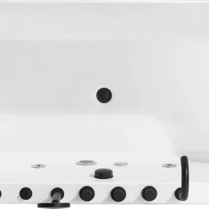 Leakage protection and water level regulator of the HydraBloom bathtub