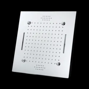 Compact design of the Miraggio VV-MB300B shower system in brushed finish