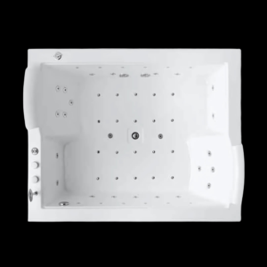 Touchscreen control panel of PearlWave Waterfall Bath System U2811P for effortless operation