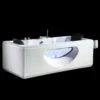 TidalWave Hydro Massage Tub VV-U1025 with waterfall inlet and perspective window