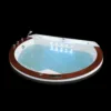 ZolaStream Hydro Whirlpool with colorful waterfall lighting and Bluetooth speaker system