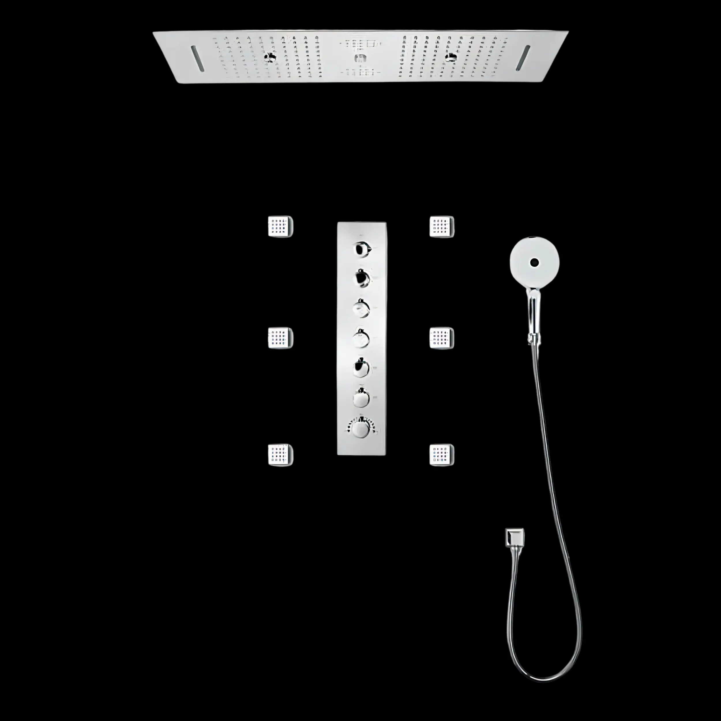 Eccezionale Multifunctional Thermostatic Shower