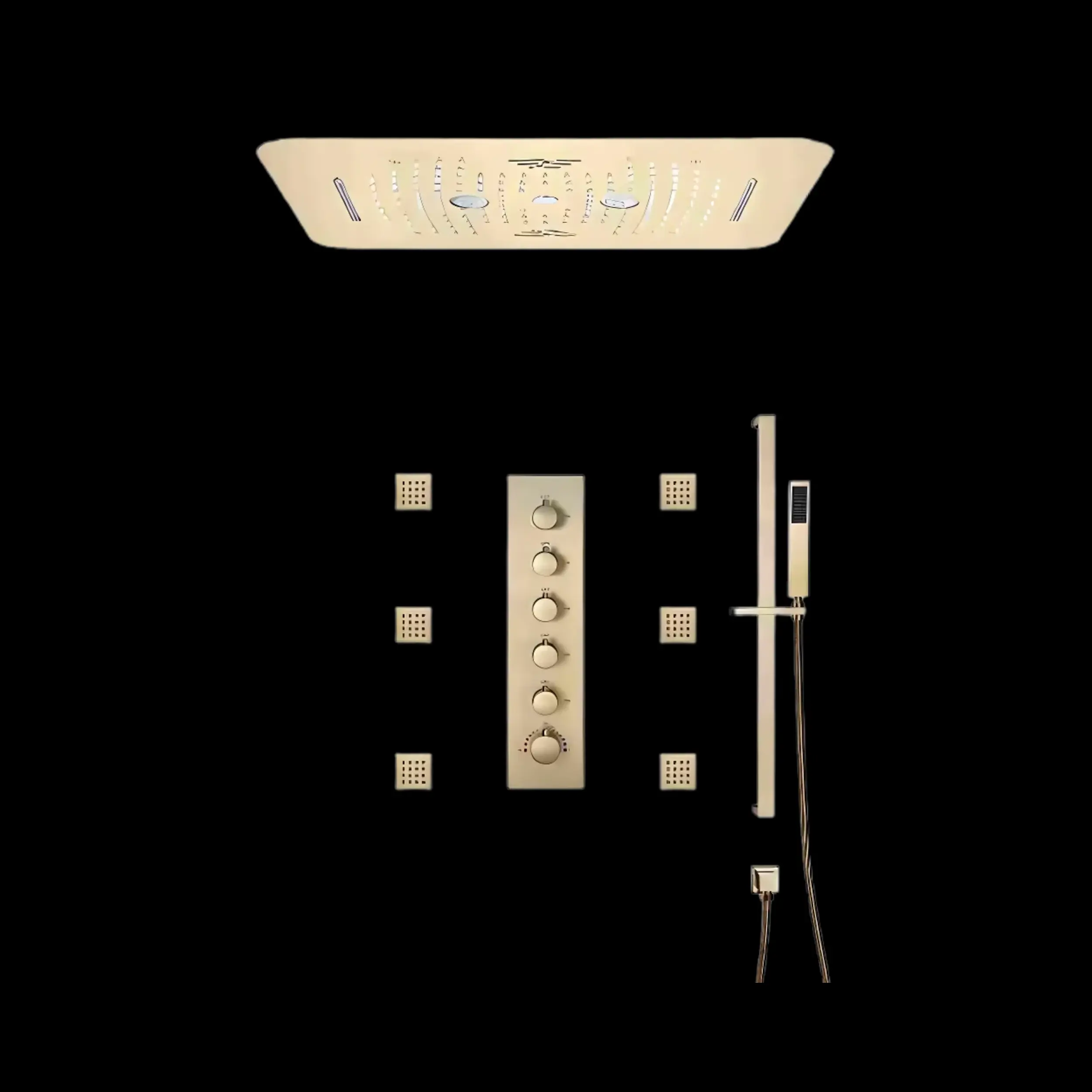 GiadaLux Gold Shower System