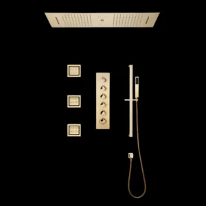Magnifico Thermostatic LED Shower